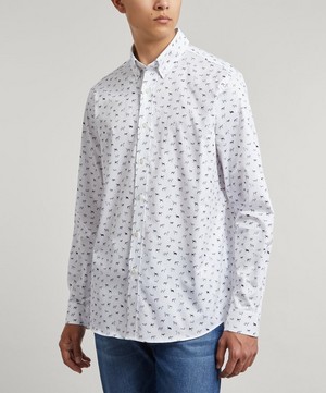 Liberty - Man’s Best Friend Cotton Twill Casual Button-Down Shirt image number 1
