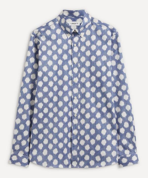 Liberty - Spot On Cotton Twill Casual Button-Down Shirt
