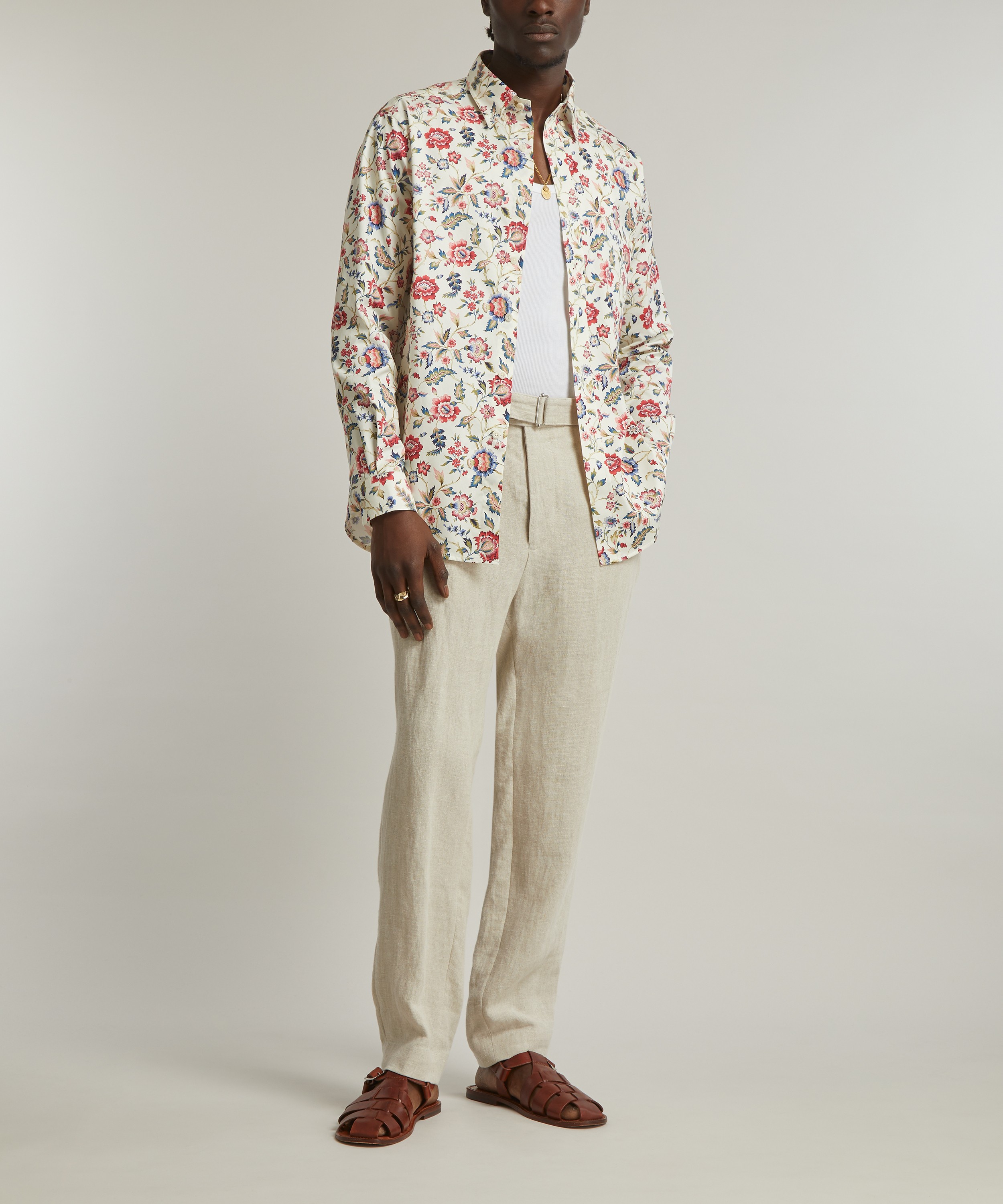 Liberty - Eva Belle Cotton Twill Casual Button-Down Shirt image number 1