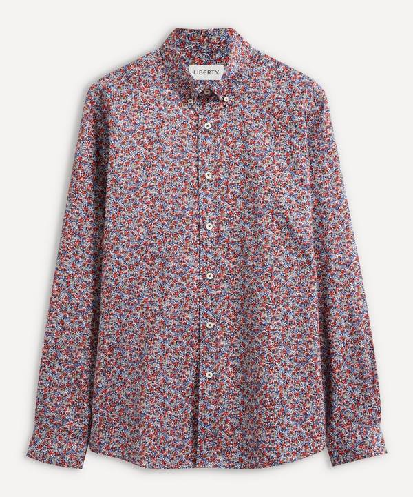 Liberty - Ragged Robin Cotton Twill Casual Button-Down Shirt image number 0