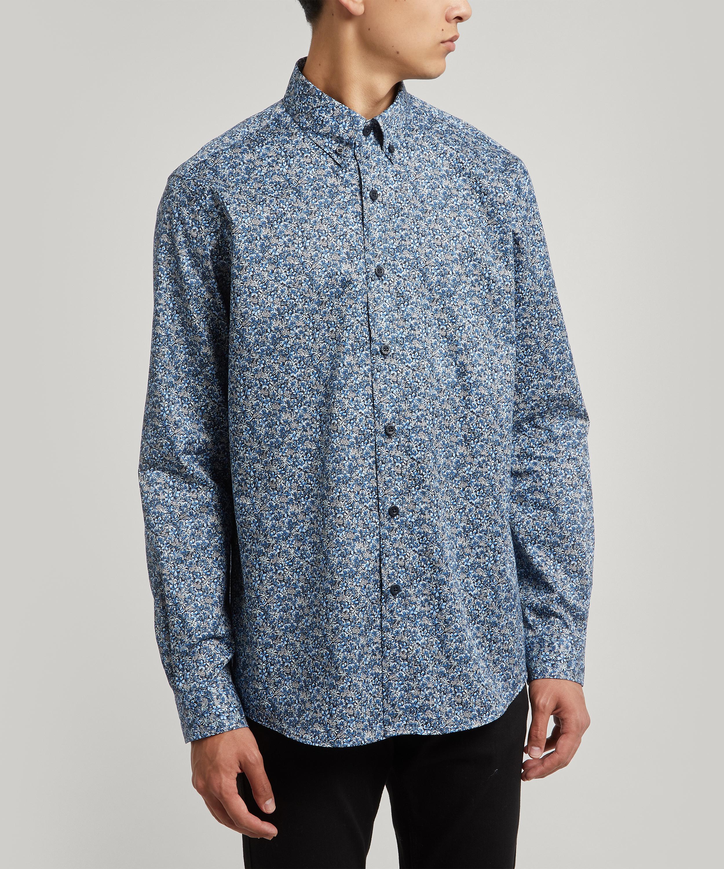 Liberty - Ragged Robin Cotton Twill Casual Button-Down Shirt image number 1