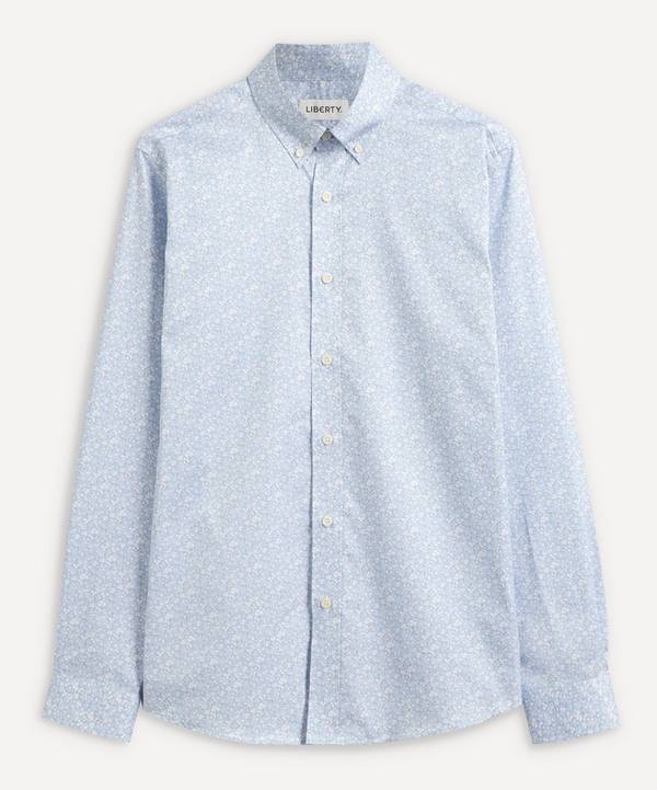 Liberty - Flower Market Cotton Twill Casual Button-Down Shirt