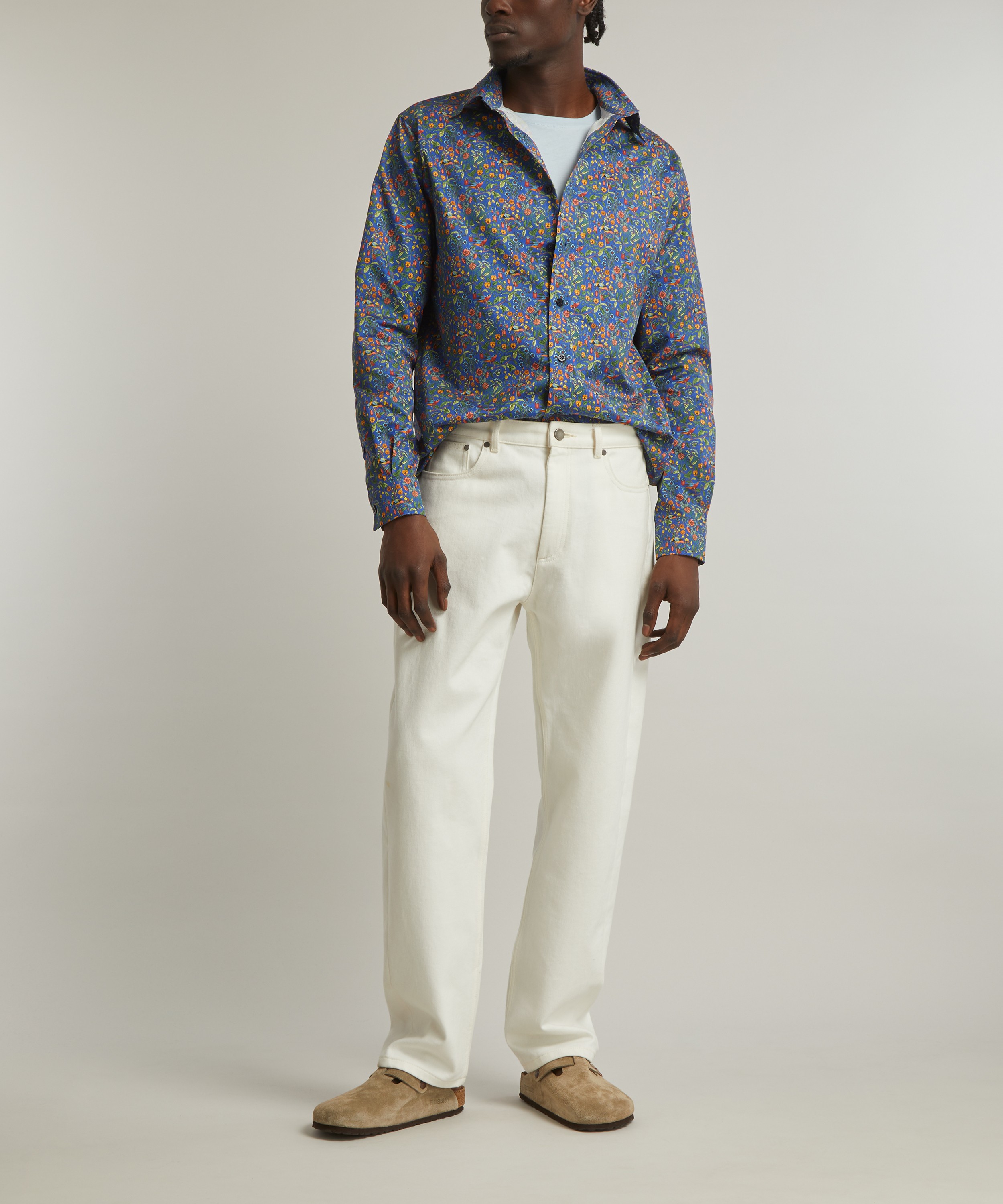 Liberty - Catesby Cotton Twill Casual Button-Down Shirt image number 1