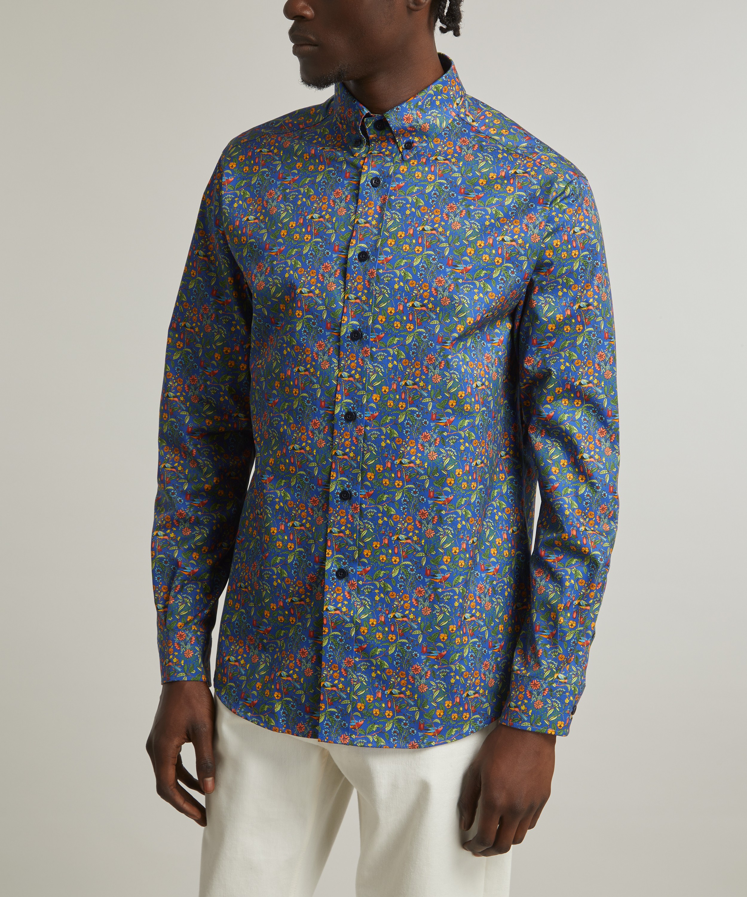 Liberty - Catesby Cotton Twill Casual Button-Down Shirt image number 2