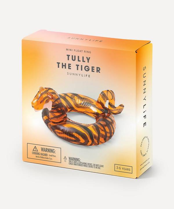 Sunnylife - Tully the Tiger Mini Float Ring image number 0