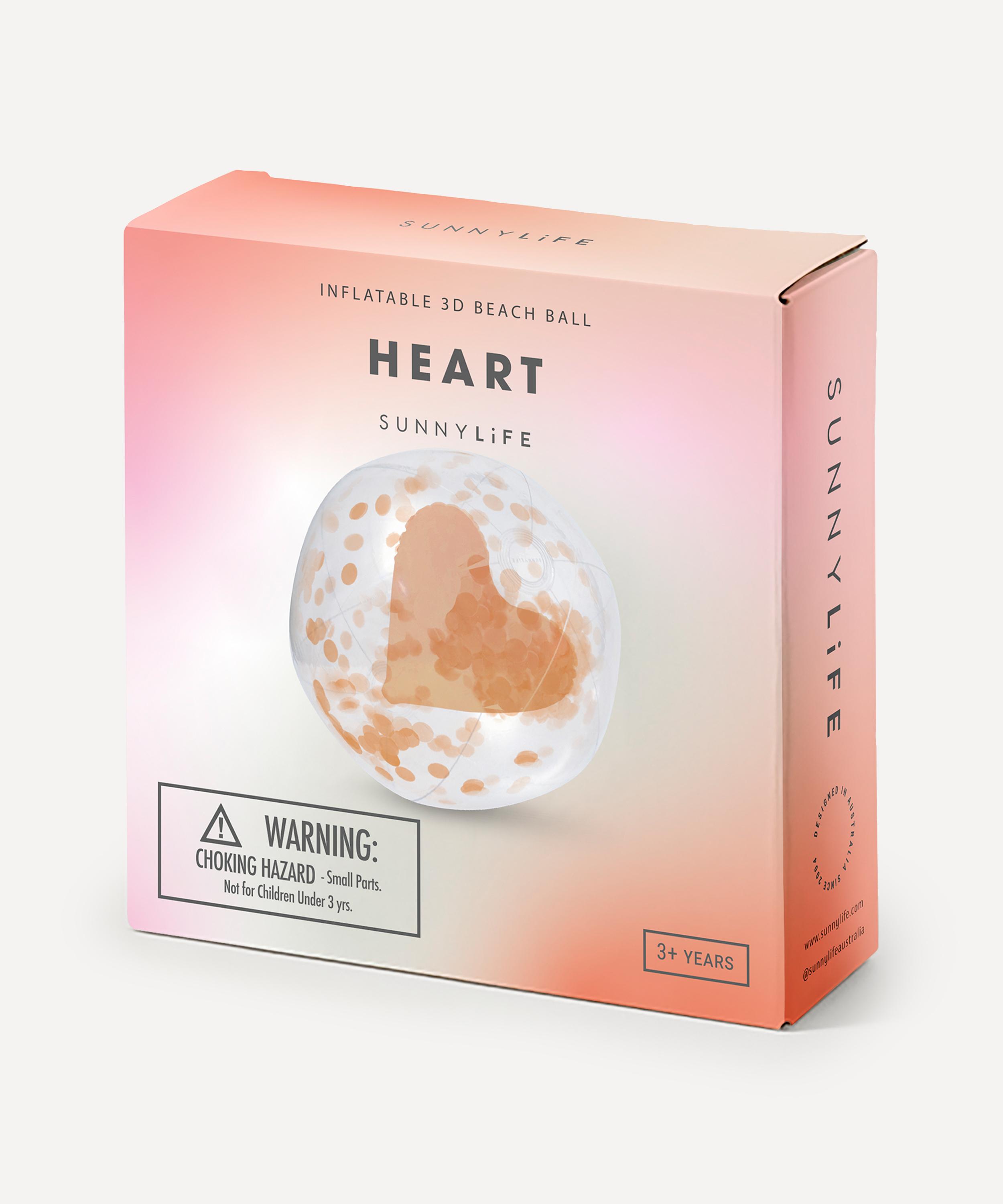 Sunnylife - Heart Inflatable Beach Ball image number 0