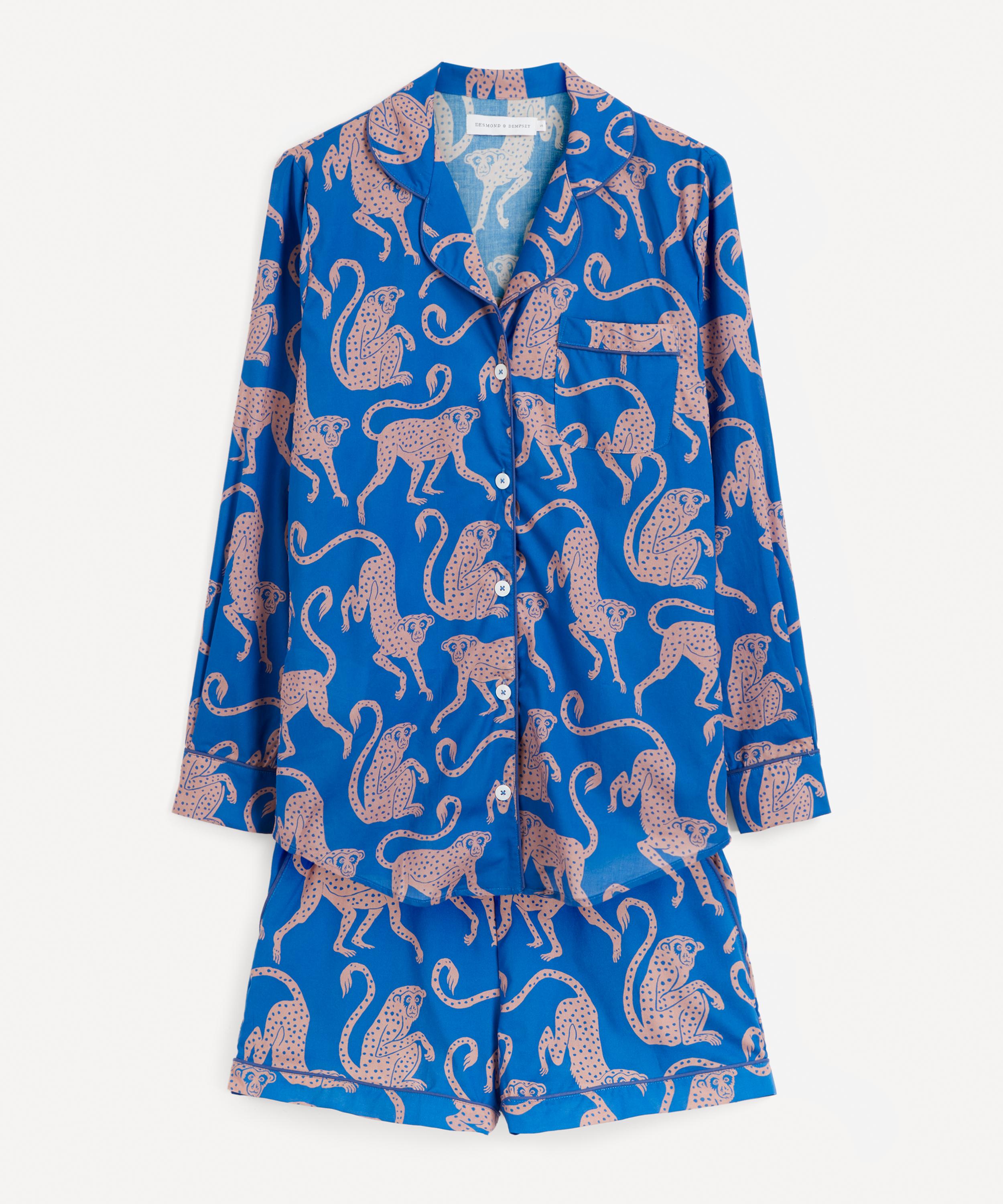 Desmond & Dempsey - Chango Print Short Pyjama Set image number 0
