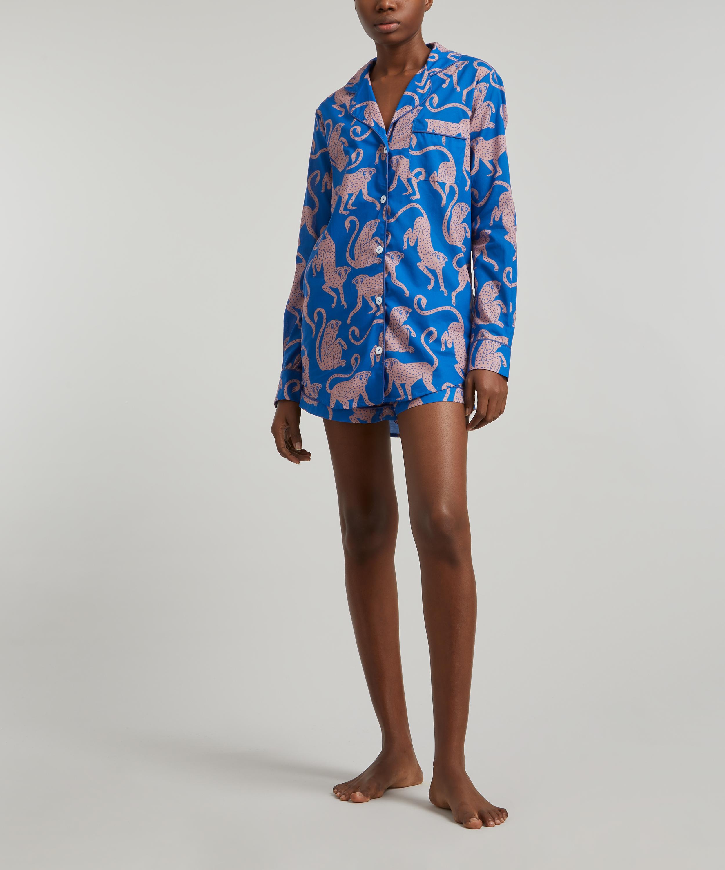 Desmond & Dempsey - Chango Print Short Pyjama Set image number 1