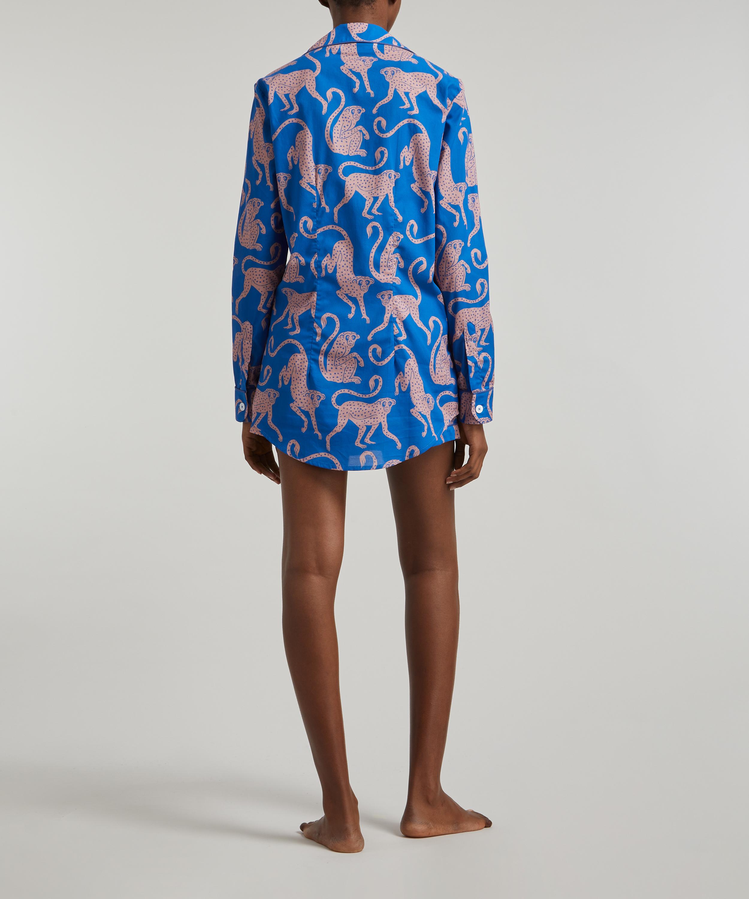Desmond & Dempsey - Chango Print Short Pyjama Set image number 3