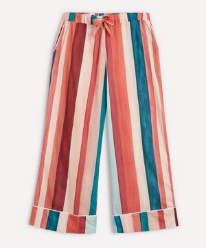 Desmond & Dempsey - Stripe Print Pyjama Trousers image number 0