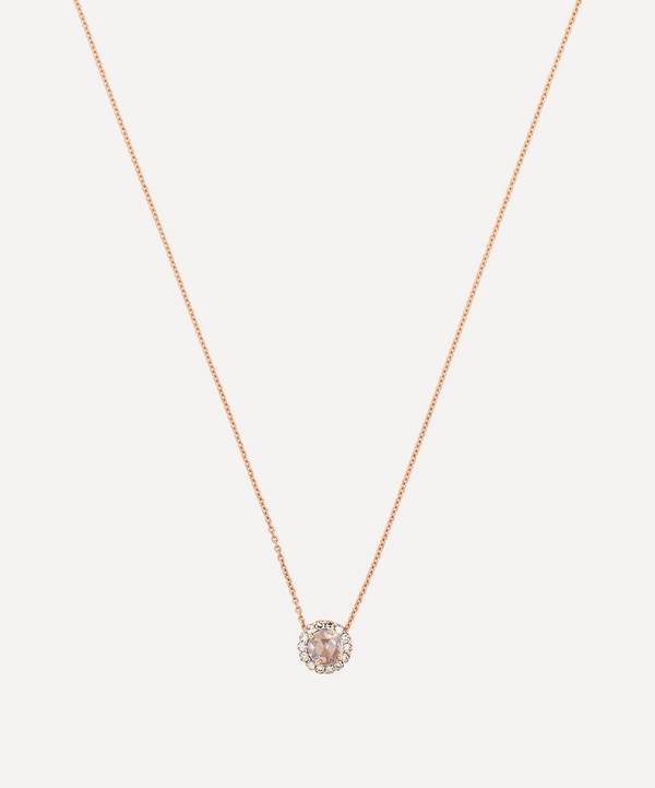 Selim Mouzannar - 18ct Rose Gold Beirut Diamond Pendant Necklace
