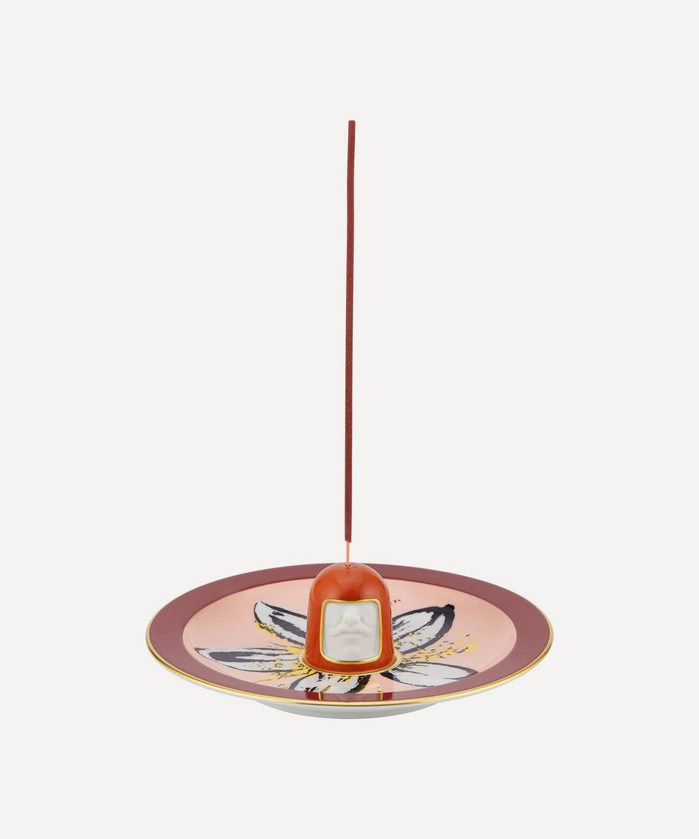 Ginori 1735 - Il Frate Orange Renaissance Incense Burner Set