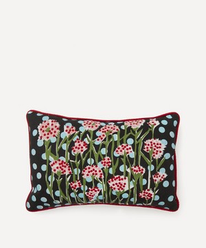 Beth Postle - Midnight Meadow Handprinted Cushion image number 0