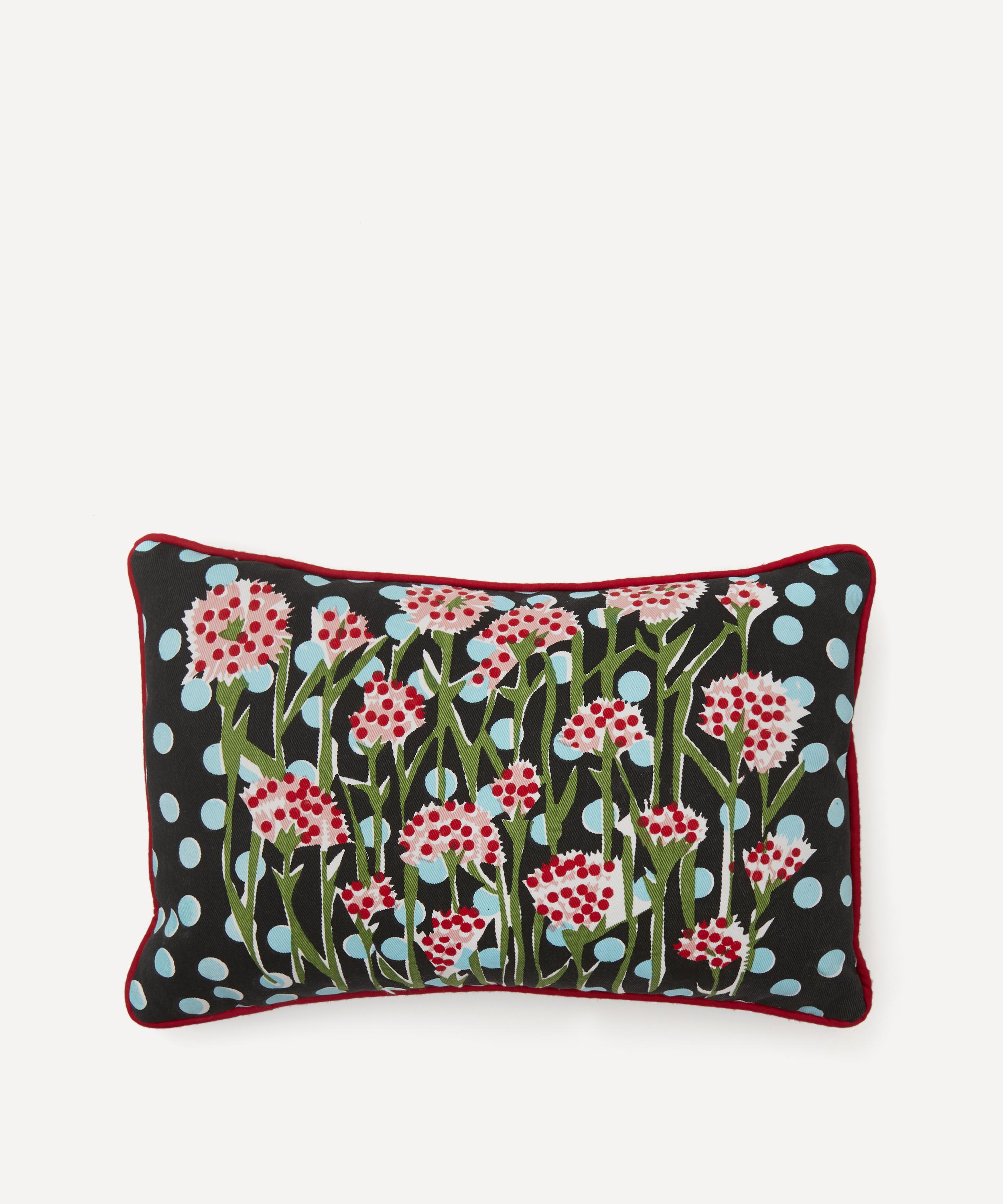 Beth Postle - Midnight Meadow Handprinted Cushion image number 0