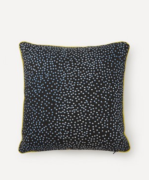 Beth Postle - Midnight Potted Plant Handprinted Cushion image number 2
