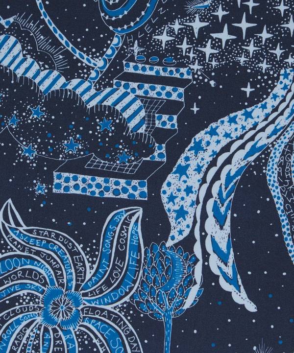 Liberty Fabrics - Louis’ Space Walk Silk Satin image number 0