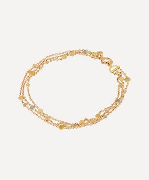 Sia Taylor - 18ct-24ct Rainbow Gold Falling Dust Bracelet image number 1