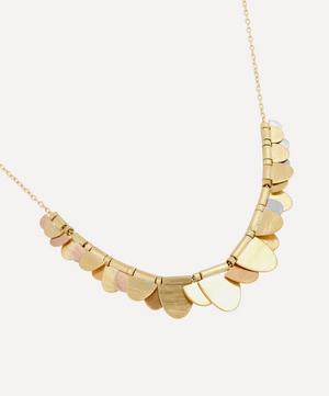 Sia Taylor - 18ct-24ct Rainbow Gold Flutter Necklace image number 1
