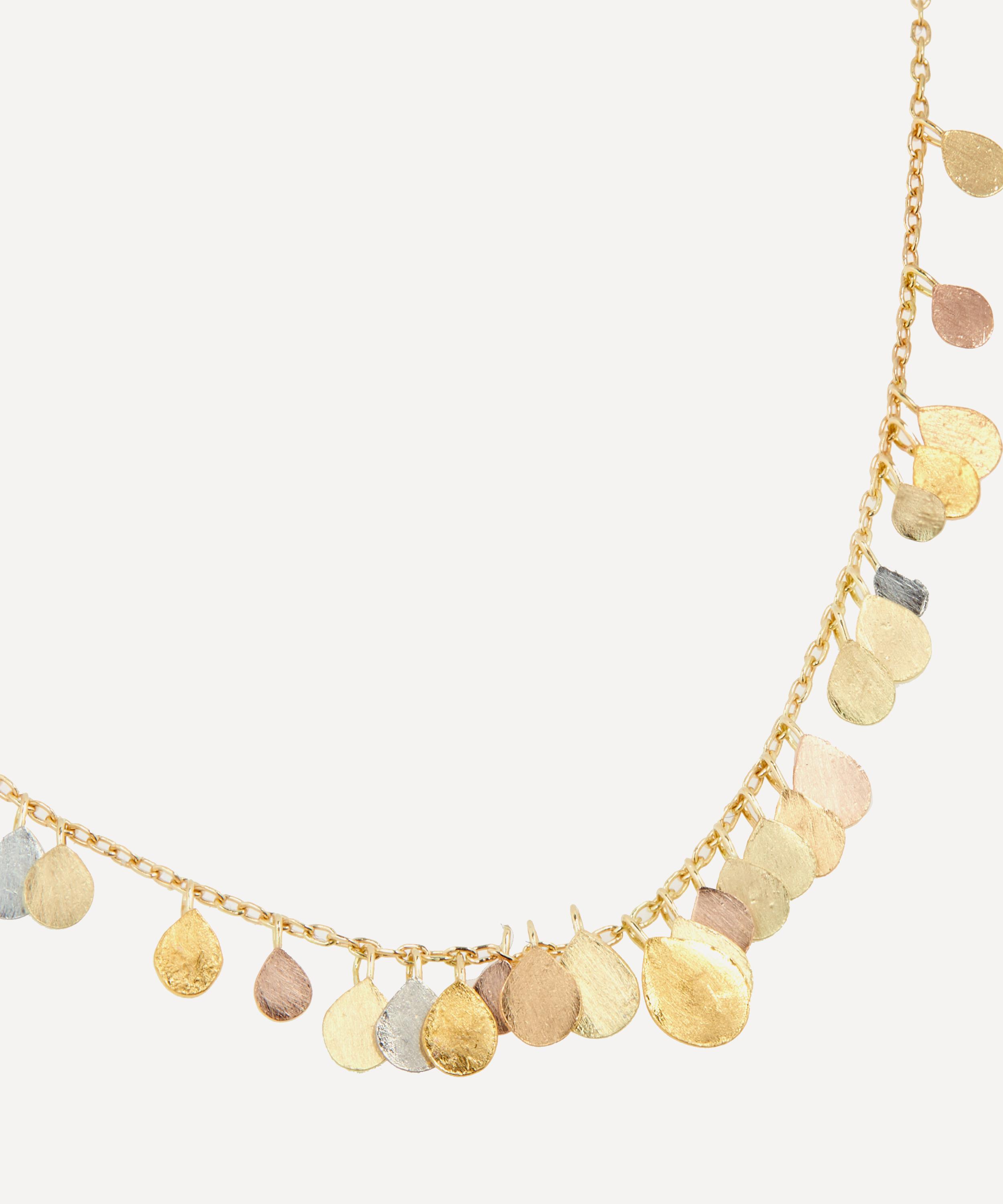 Sia Taylor - 18ct-24ct Rainbow Gold Birdsong Necklace image number 2