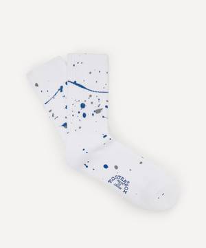 Paint Splatter Socks