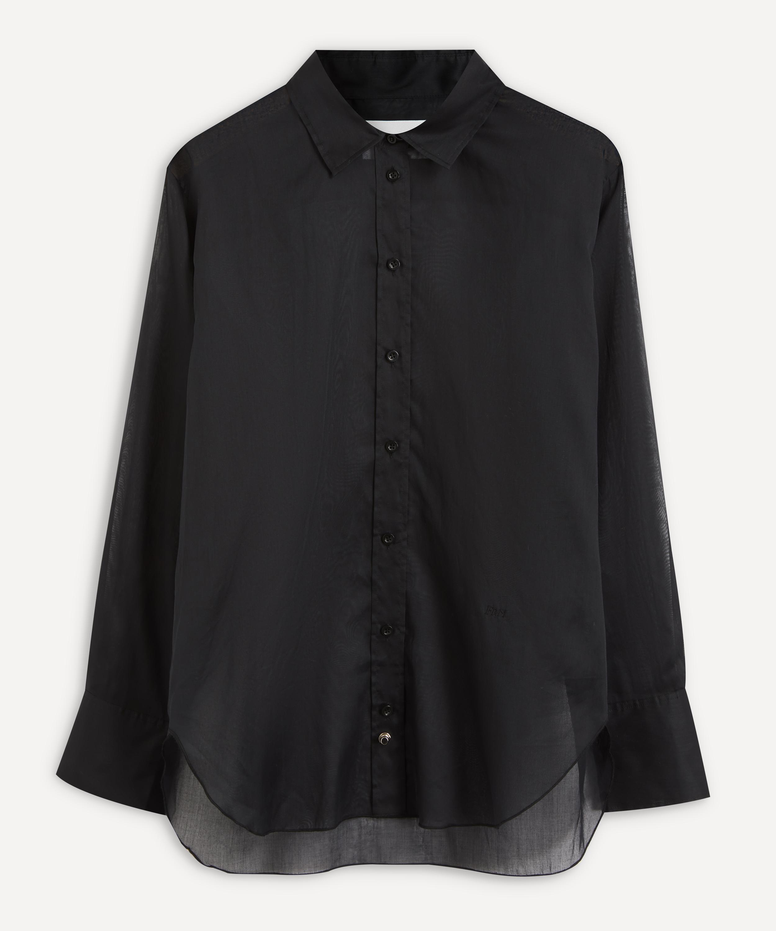 Frame - The Oversized Sheer Shirt image number 0
