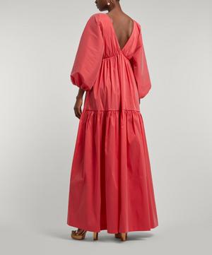 Bernadette - Marlow Puff-Sleeve Taffeta Gown image number 3