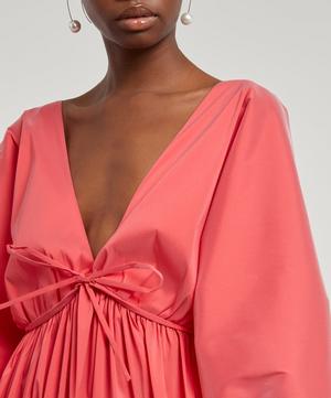 Bernadette - Marlow Puff-Sleeve Taffeta Gown image number 4