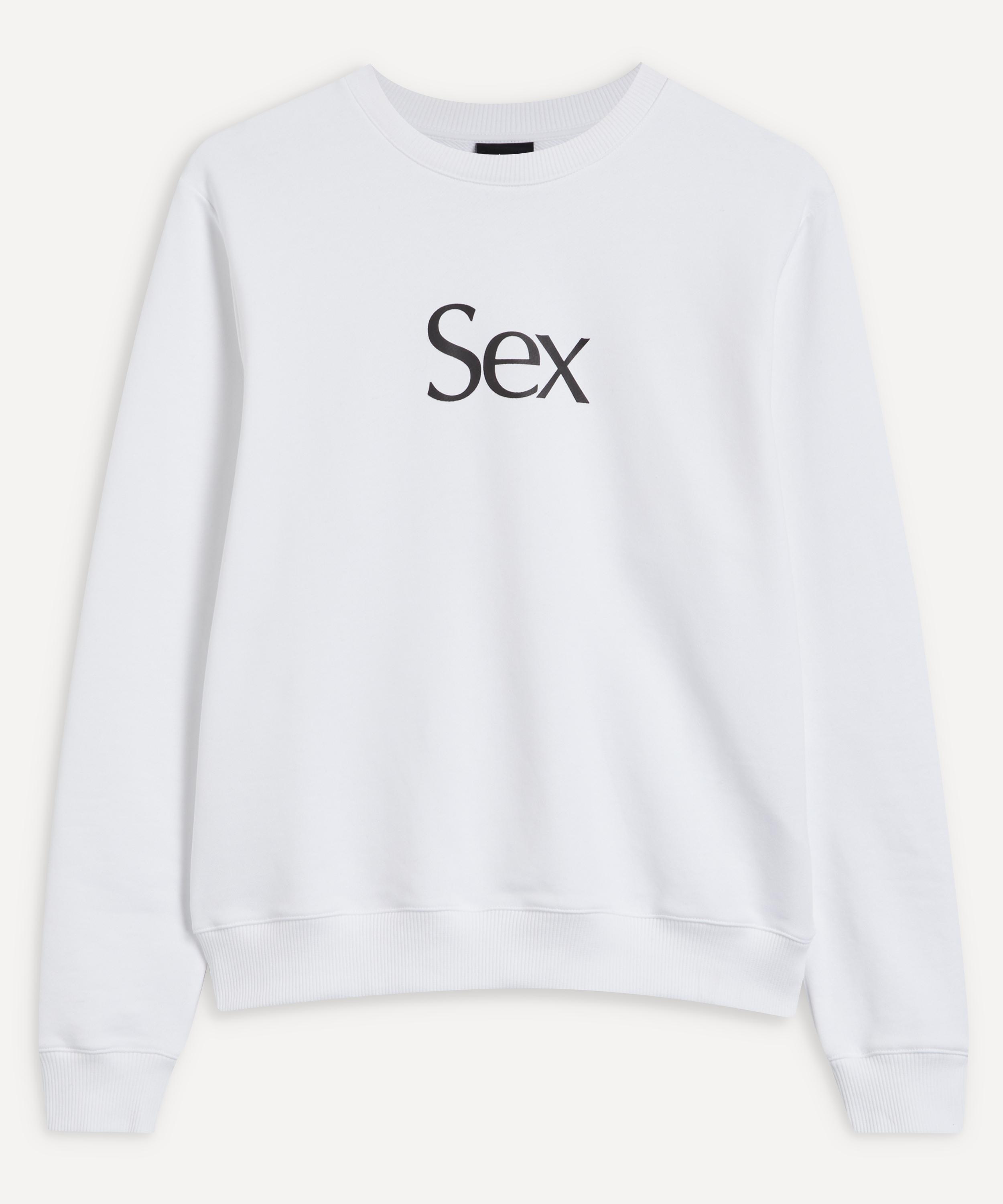 More Joy by Christopher Kane - Sex Cotton Sweatshirt image number 0