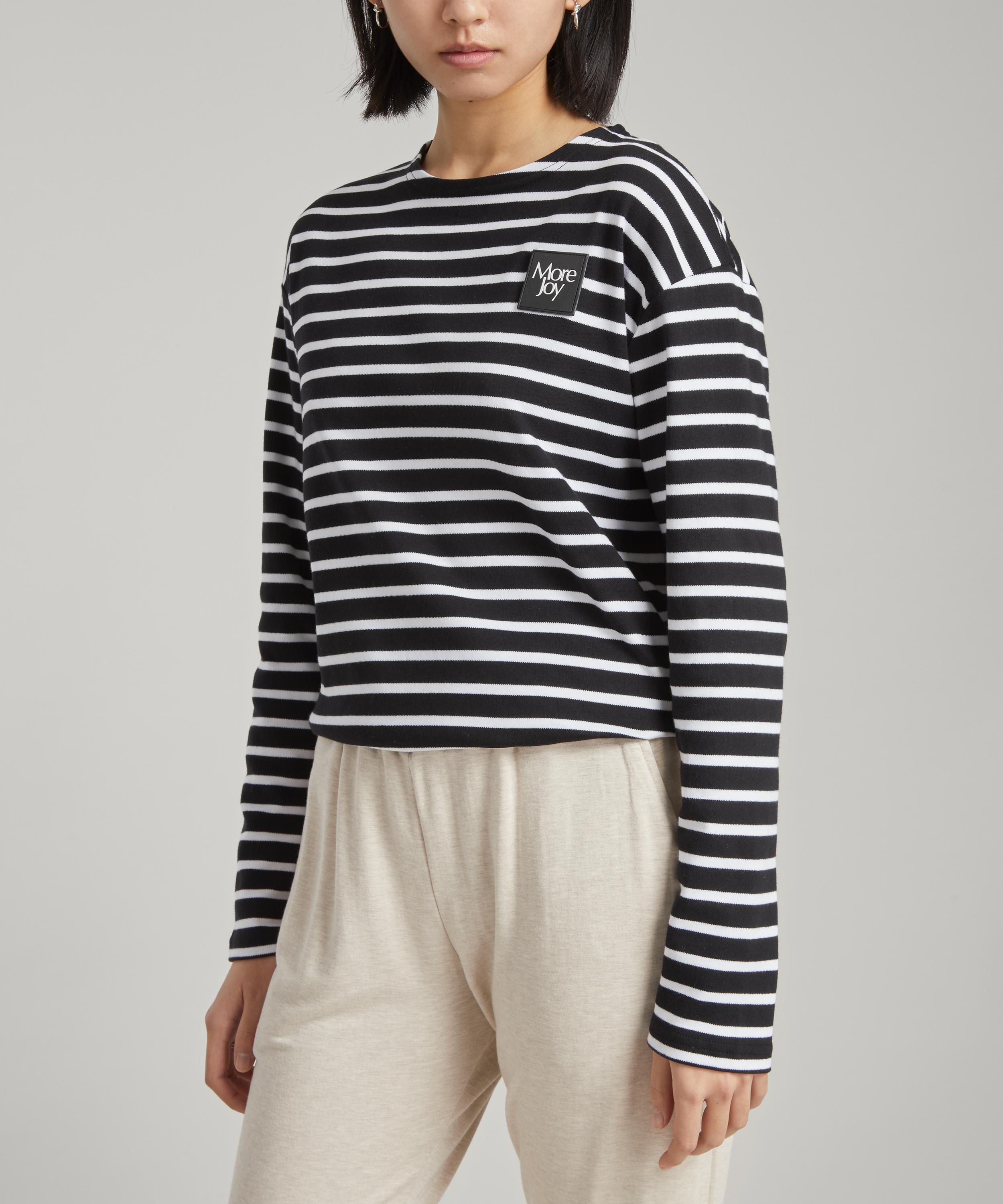 More Joy by Christopher Kane - More Joy Striped T-Shirt image number 1
