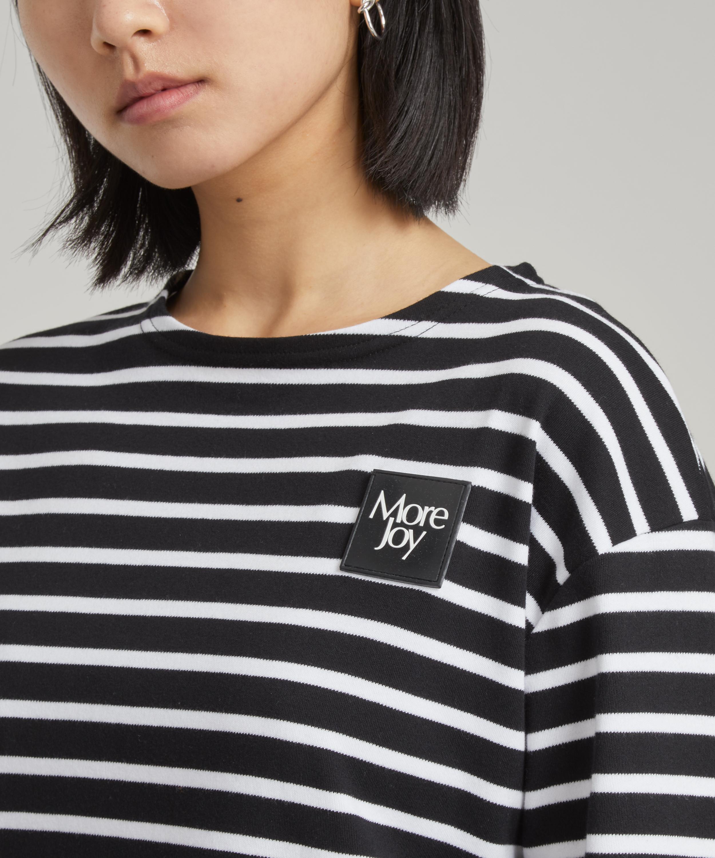 More Joy by Christopher Kane - More Joy Striped T-Shirt image number 4