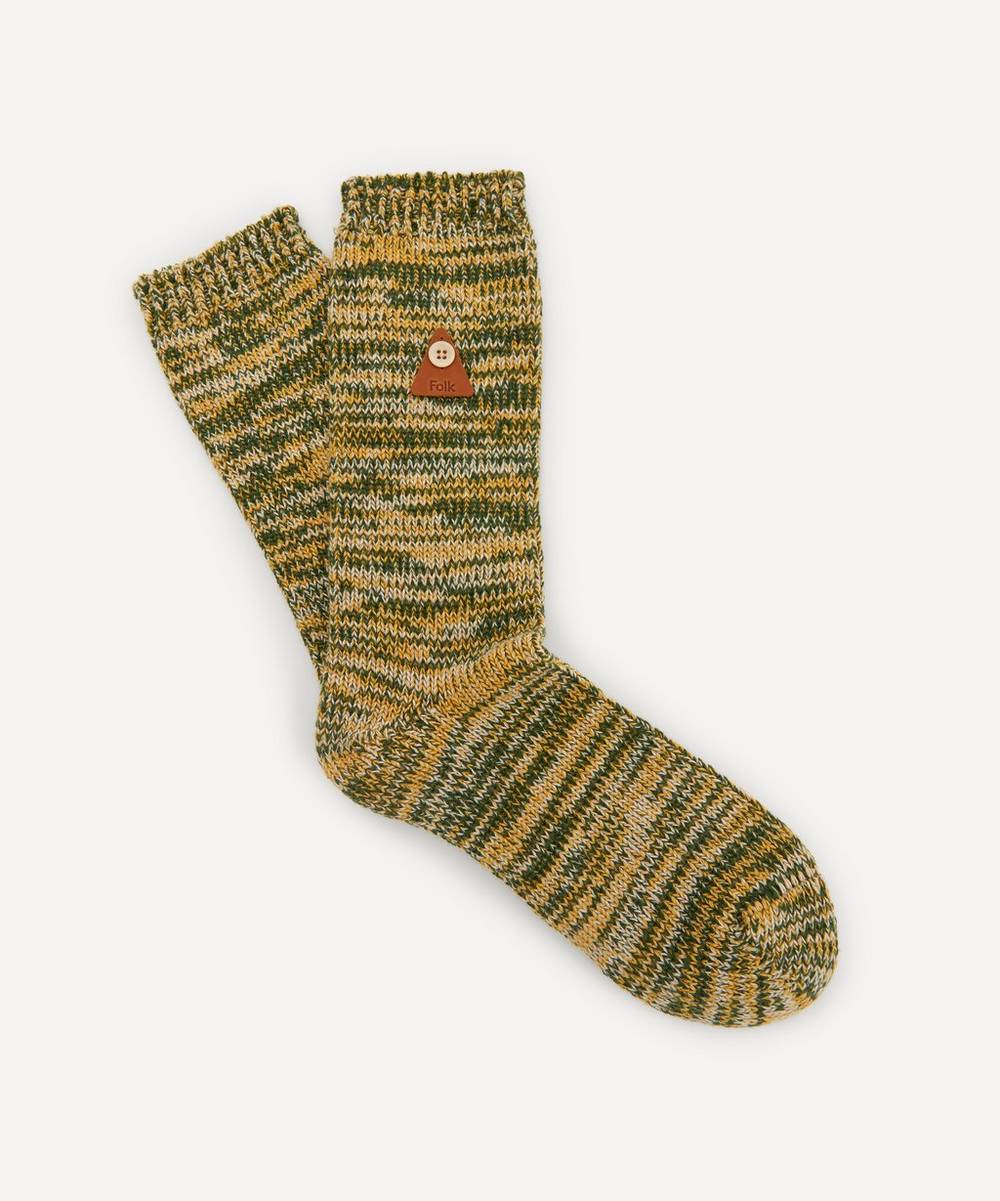 Folk - Wool Melange Socks