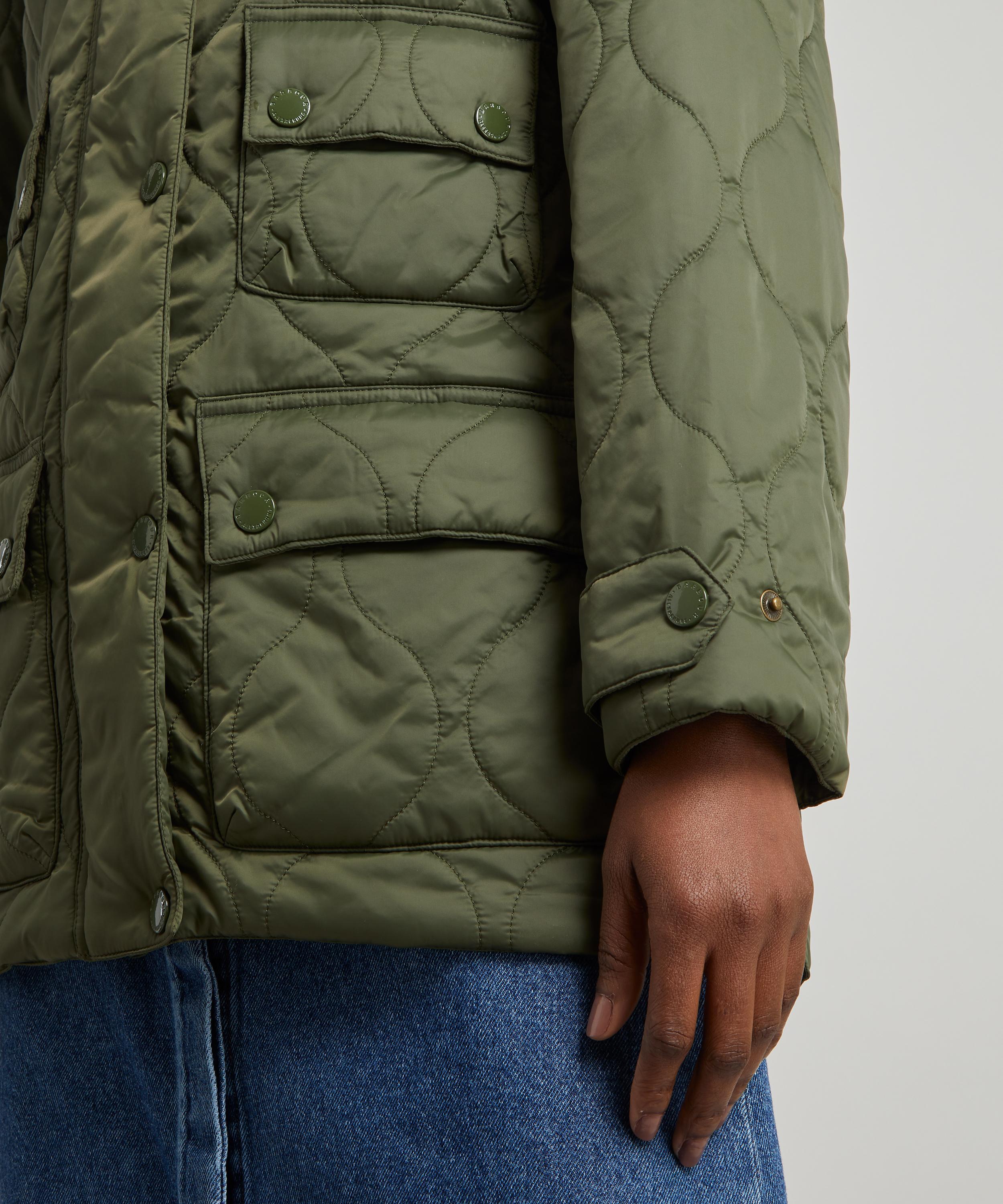 Barbour x liberty evelyn cheap quilted jacket