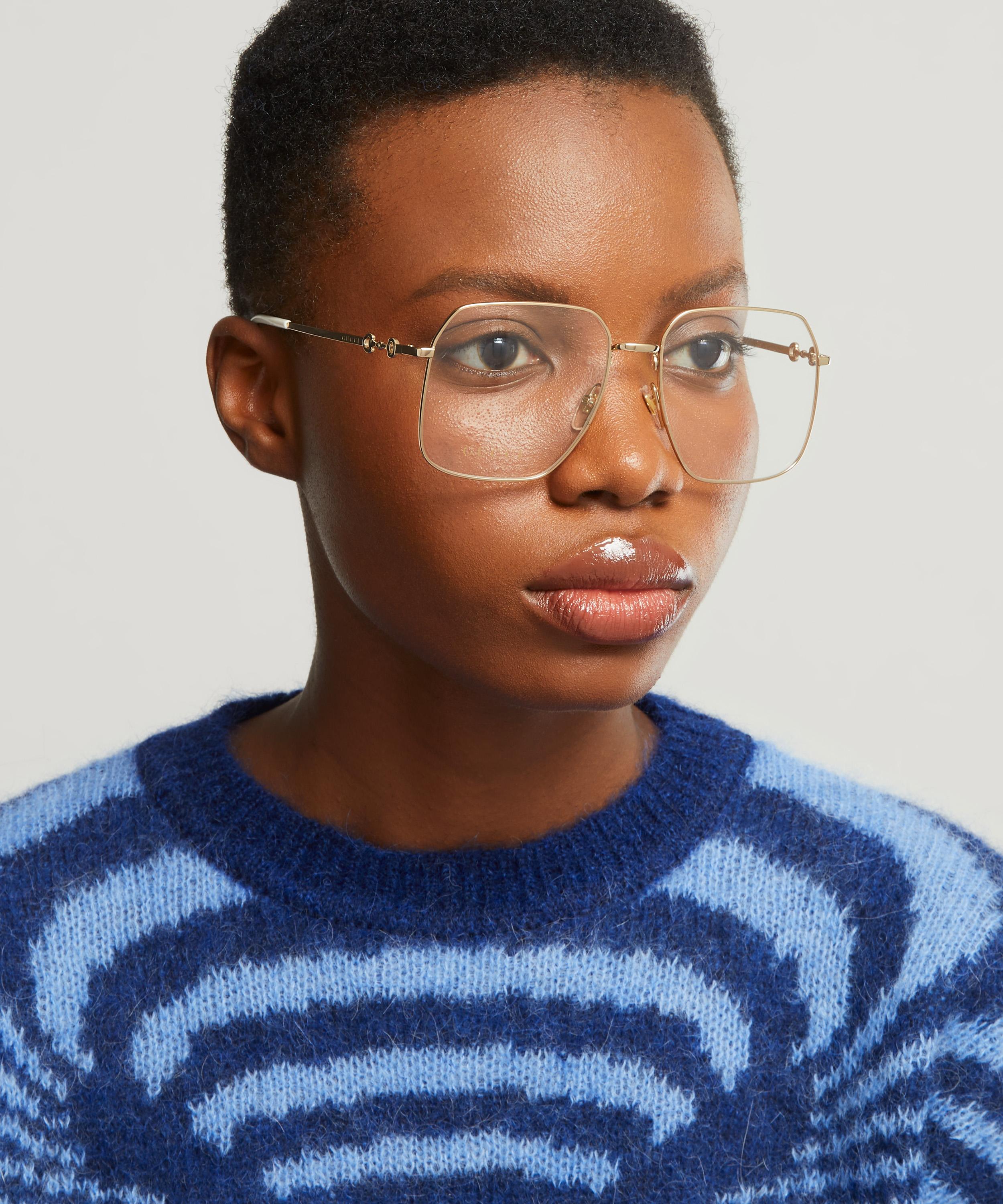 gucci oversized optical frames