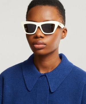 Bottega Veneta - Angled Cat-Eye Sunglasses image number 1