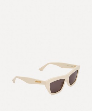 Bottega Veneta - Angled Cat-Eye Sunglasses image number 2