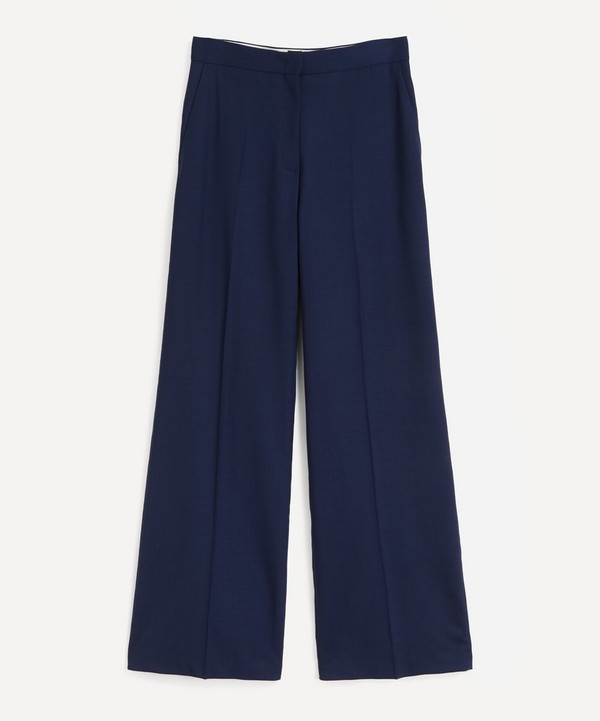 Paul Smith - Wide-Leg Wool Trousers image number null