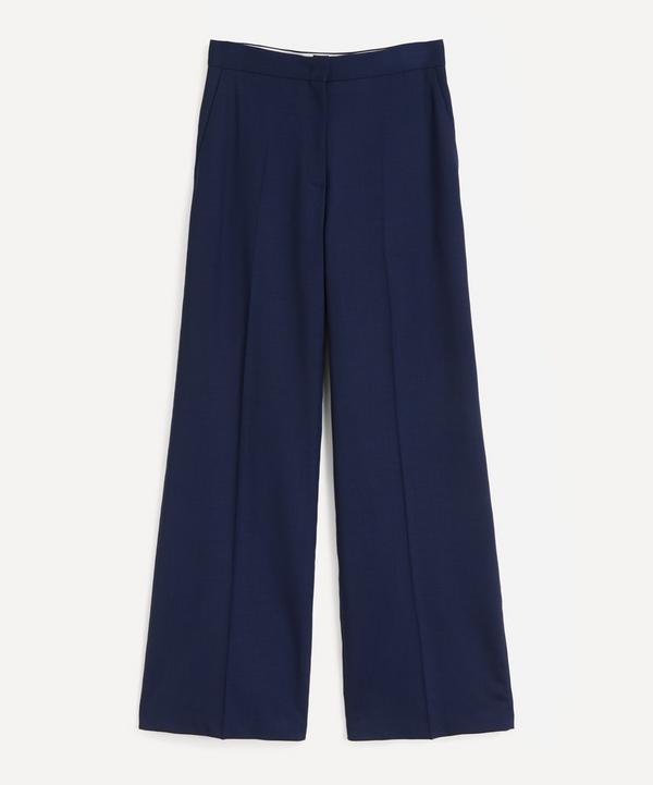 Paul Smith - Wide-Leg Wool Trousers image number null