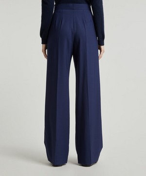 Paul Smith - Wide-Leg Wool Trousers image number 3