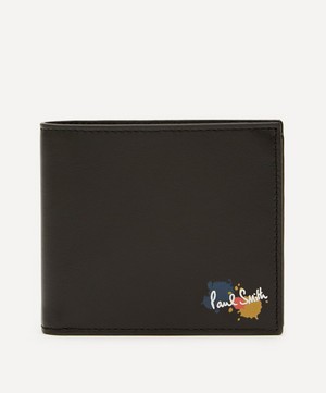 Paul Smith - Splatter Leather Billfold Wallet image number 0