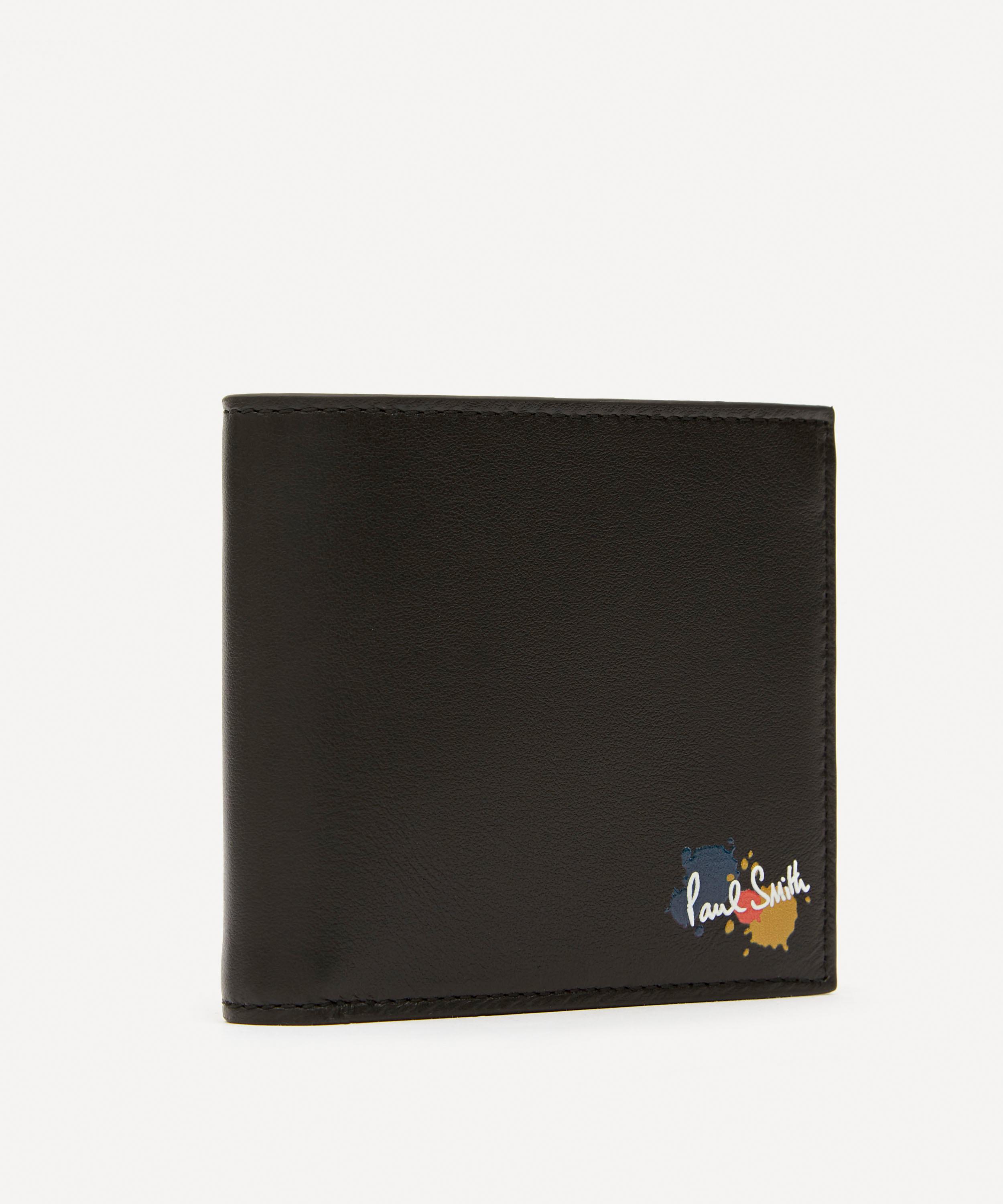 Paul Smith - Splatter Leather Billfold Wallet image number 1