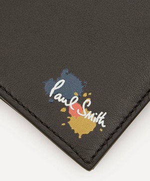 Paul Smith - Splatter Leather Billfold Wallet image number 3