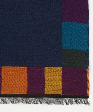 Paul Smith - Geometric Wool-Blend Scarf image number 3