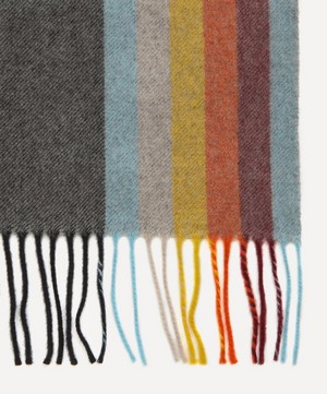 Paul Smith - Wool-Cashmere Artist Stripe Blanket image number 2