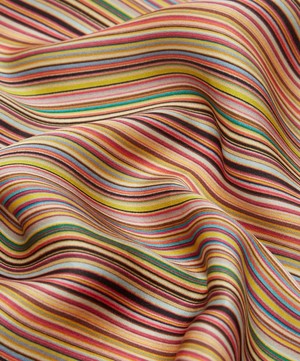 Paul Smith - Signature Stripe Silk Pocket Square image number 3