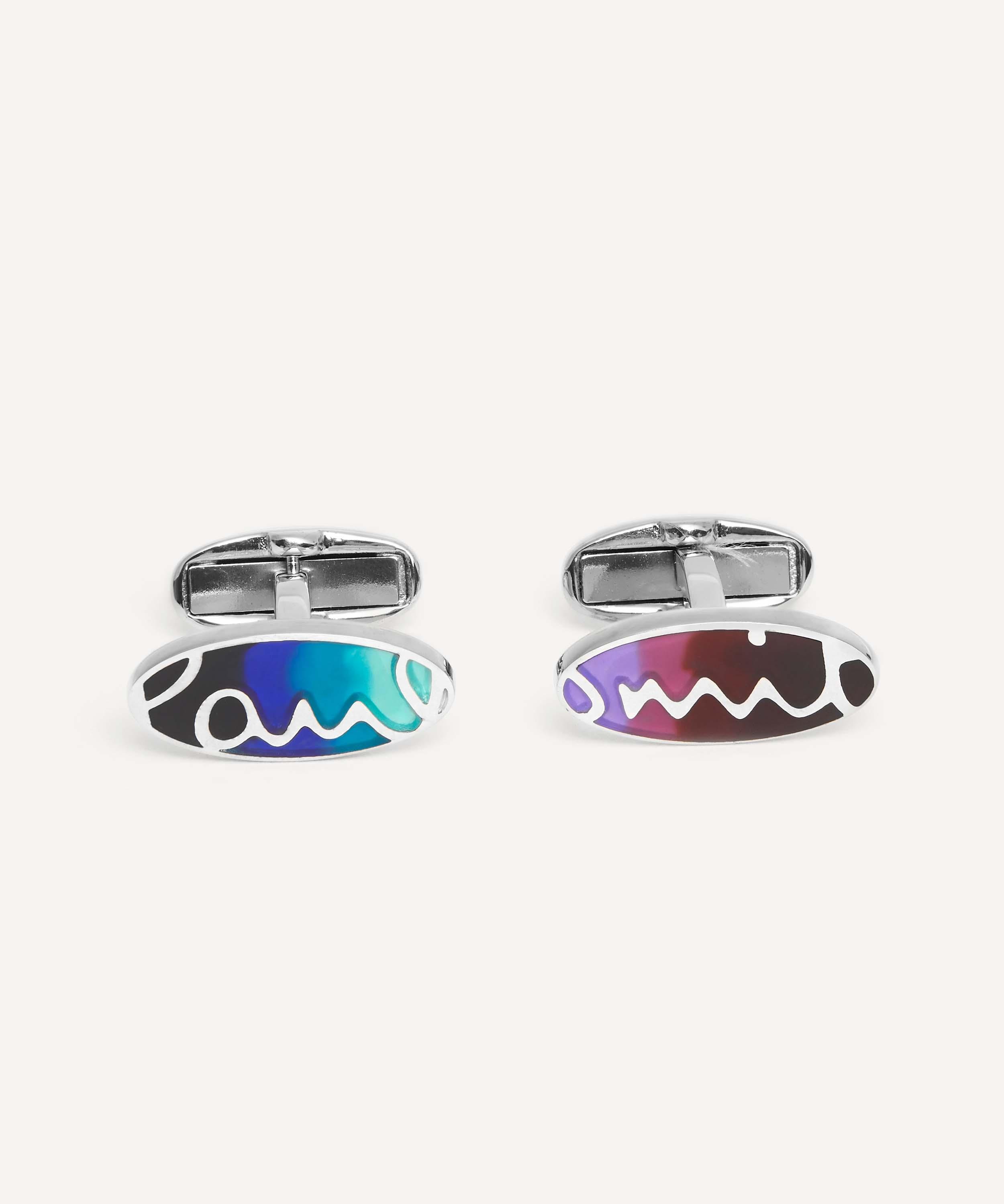 Paul Smith - Oval Logo Cufflinks image number 0