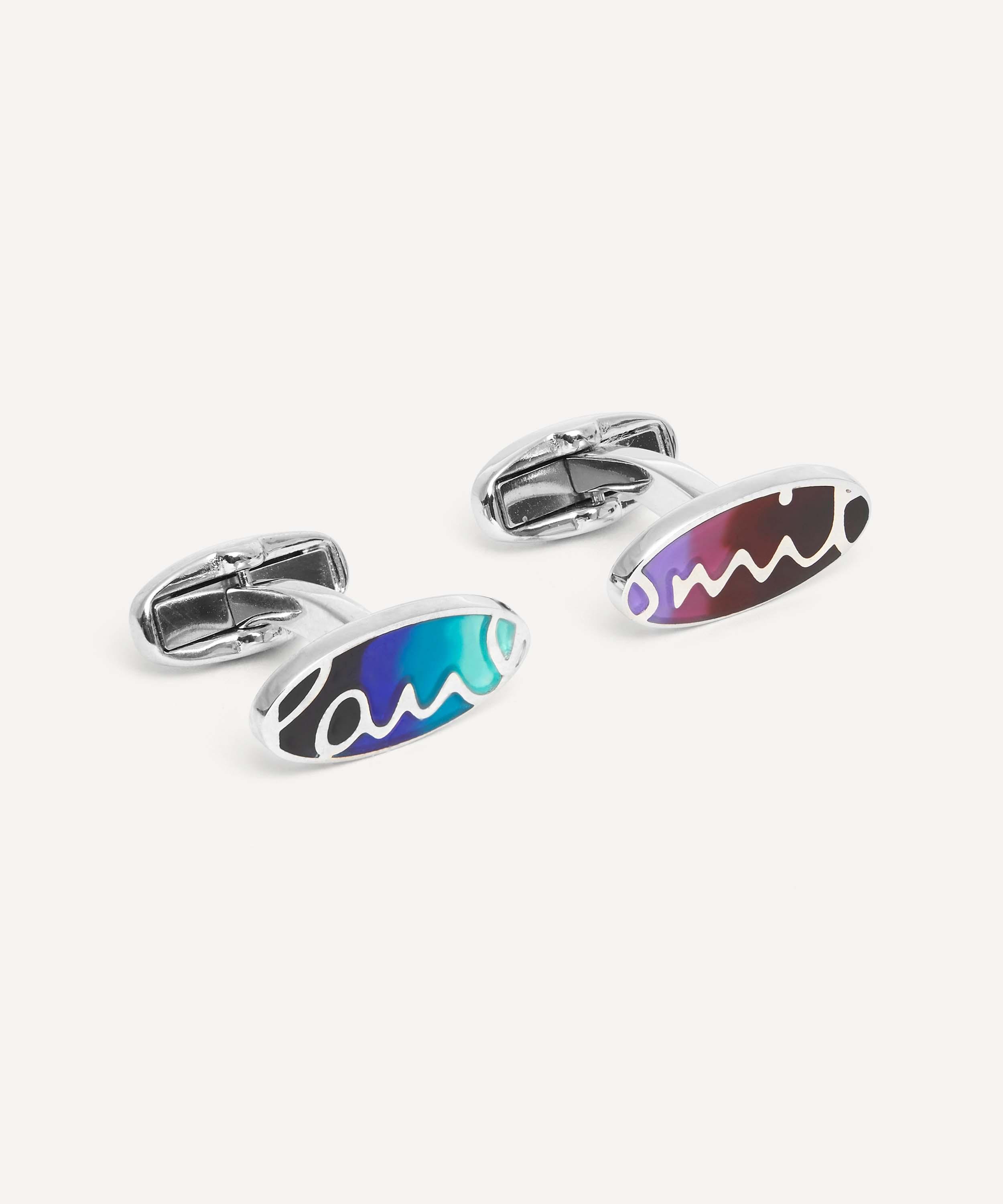 Paul Smith - Oval Logo Cufflinks image number 1