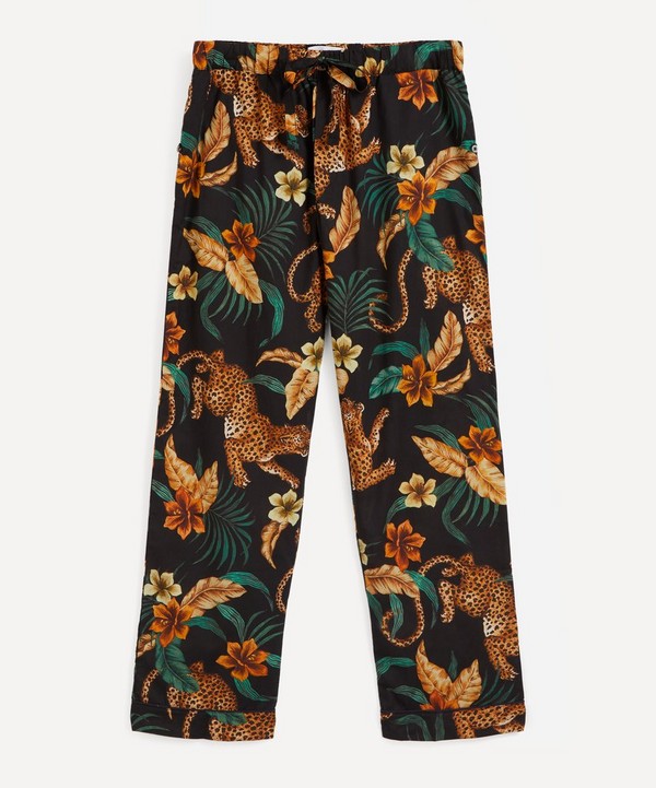 Desmond & Dempsey - Soleia Jungle-Print Pyjama Trousers image number null