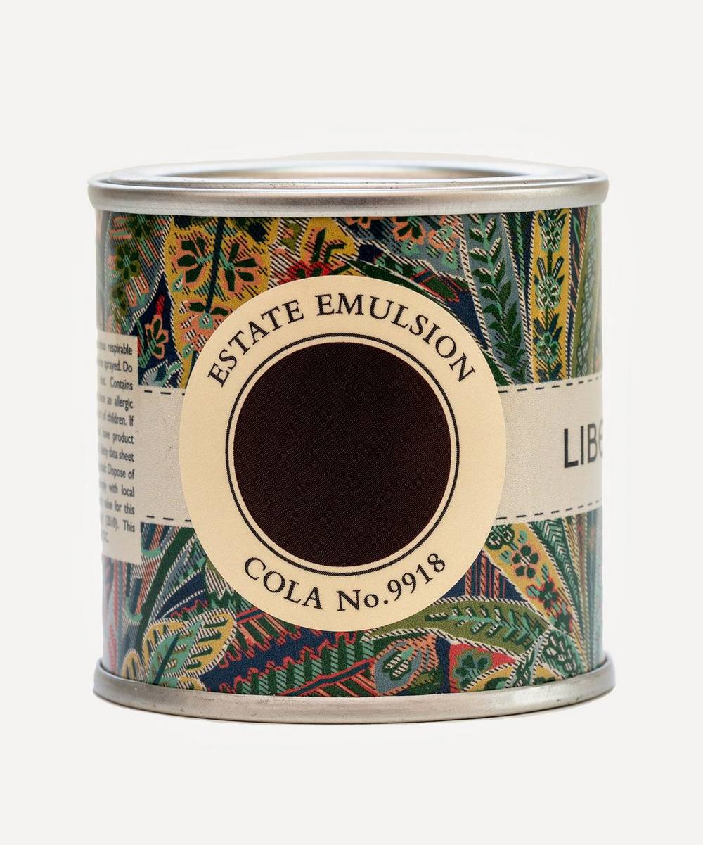 Farrow & Ball - Curated by Liberty Cola No.9918 Estate Emulsion Sample Paint Pot 100ml