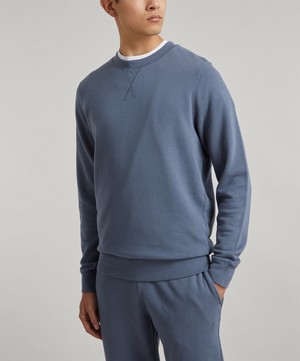Sunspel - Loopback Cotton Sweatshirt image number 1