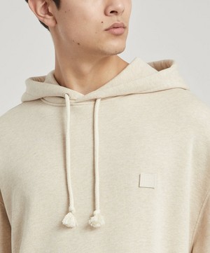 Acne Studios - Face Oversized Cotton Hoodie image number 4